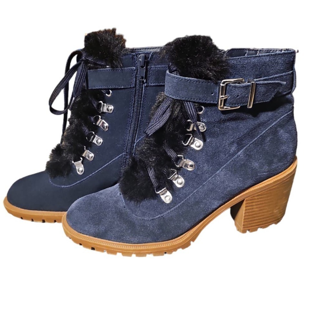 Nine West Lace Up Boots 8M